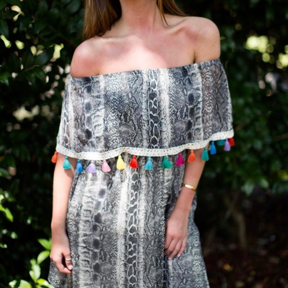 Judith March Python Dress